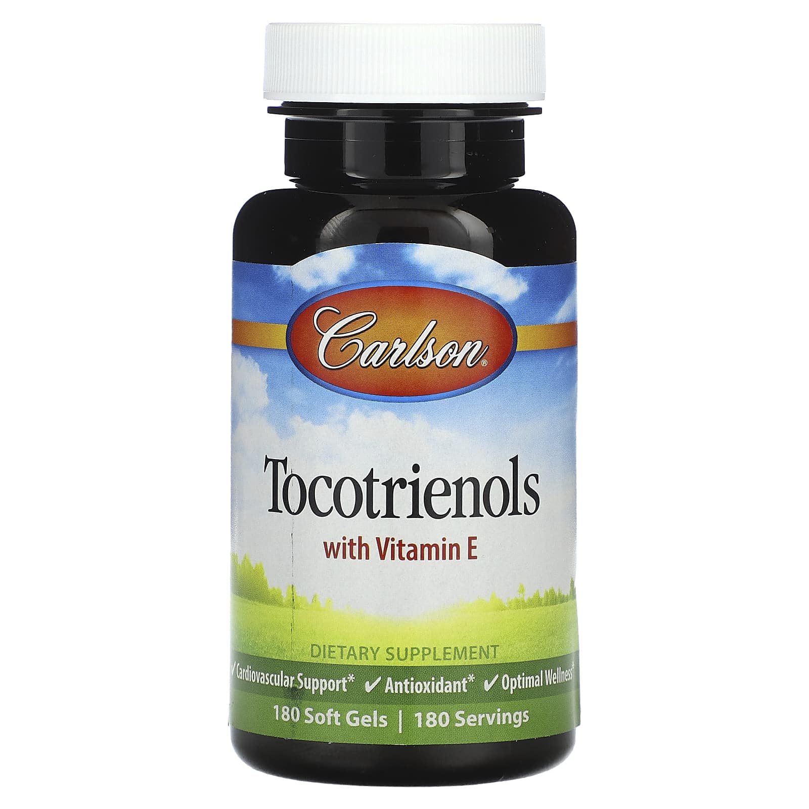 Carlson Labs, Tocotrienols, 180 Softgels UPC 088395008825 | HiLife Vitamins
